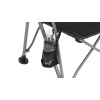 Outwell Campo Lightweight Camping Chair, Black | Outwell