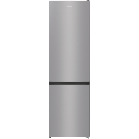 Gorenje Refrigerator | NRK6202ES4 | Energy efficiency class E | Free standing | Combi | Height 200 cm | No Frost system | Fridge net capacity 235 L | Freezer net capacity 96 L | Display | 38 dB | Grey