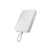 Xiaomi 33W Magnetic Power Bank 10000mAh (Integrated Cable) White | Xiaomi