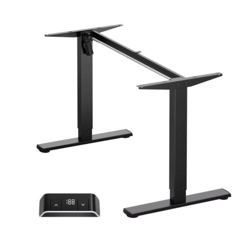 DESK FRAME MOTORISED/BLACK WDF221E-B ONKRON