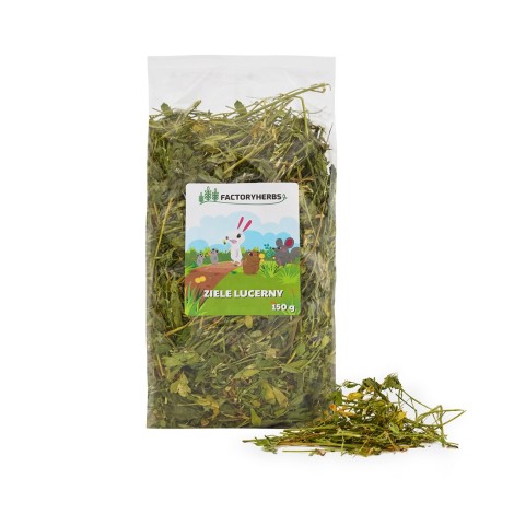 FACTORY HERBS Alfalfa herb - treat for rodents and rabbits - 150g
