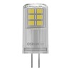 Osram LED PIN 12V Clear 28 non-dim 2.2W/827 G4 bulb | Osram