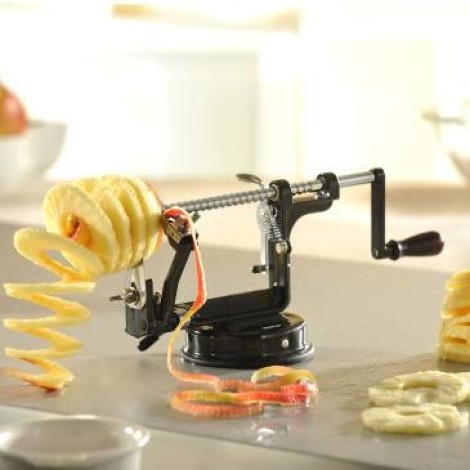 GEFU 13560 peeler Fruits & vegetables Mechanical peeler Black, Stainless steel