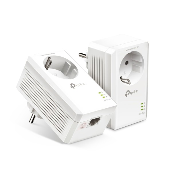 TP-LINK | AV1000 Gigabit Passthrough Powerline ...