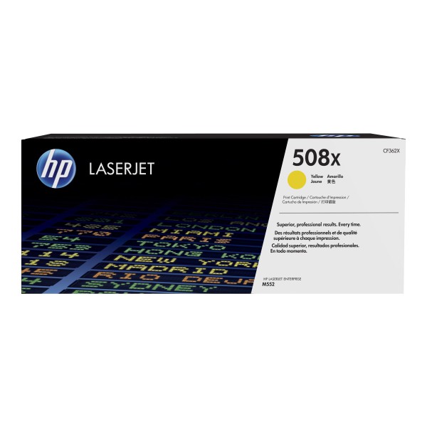 HP 508X Tonercartridge yellow