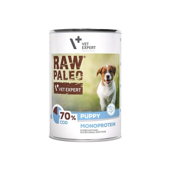 RAW PALEO Puppy Monoprotein Cod - ...