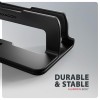 AXAGON STND-VB vertical stand for laptops and tablets | Adjustable width | 10-17.3 