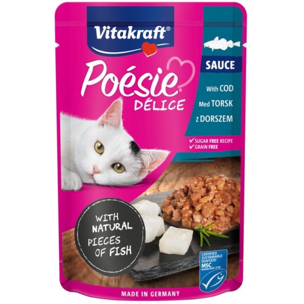 VITAKRAFT POESIE DELICE cod for cats ...