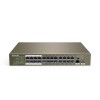 Tenda TEF1126P-24-250W network switch Unmanaged Fast Ethernet (10/100) Power over Ethernet (PoE) Grey