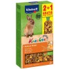 VITAKRAFT Kräcker Honey with spelt - treat for rabbits - 2 + 1