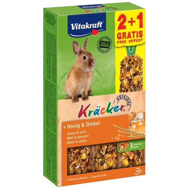 VITAKRAFT Kräcker Honey with spelt - ...