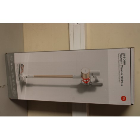 SALE OUT.  | Xiaomi | Vacuum cleaner | G9 Plus EU | Cordless operating | Handstick | 120 W | 25.2 V | Operating time (max) 60 min | White | Warranty 3 month(s) | USED, DIRTY, MISSING: MINI ELECTRIC BRUSH, 2 IN 1 CREVICE NOOZLE, CHARGER AND MOUNTING KIT