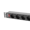 LANBERG RACK POWER STRIP 19" PDU 1U 9X SHUKO