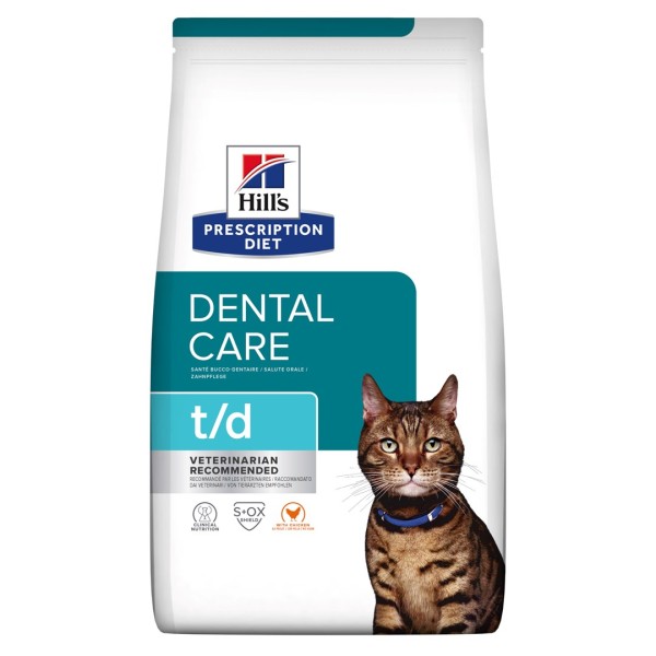 HILL'S PRESCRIPTION DIET Feline t/d Dry ...