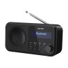 Sharp DR-P420(BK) Tokyo Portable Digital Radio, FM/DAB/DAB+, Bluetooth 5.0, USB or Battery Powered, Midnight Black | Sharp | Tokyo Portable Digital Radio | DR-P420(BK) | Midnight Black | USB port | Bluetooth | FM radio | Headphone out