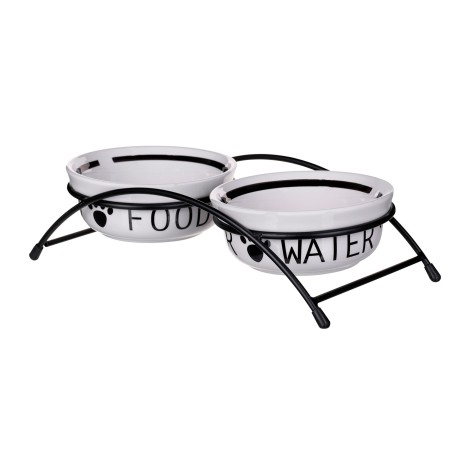 TRIXIE  Dog Pet combination feeder & waterer