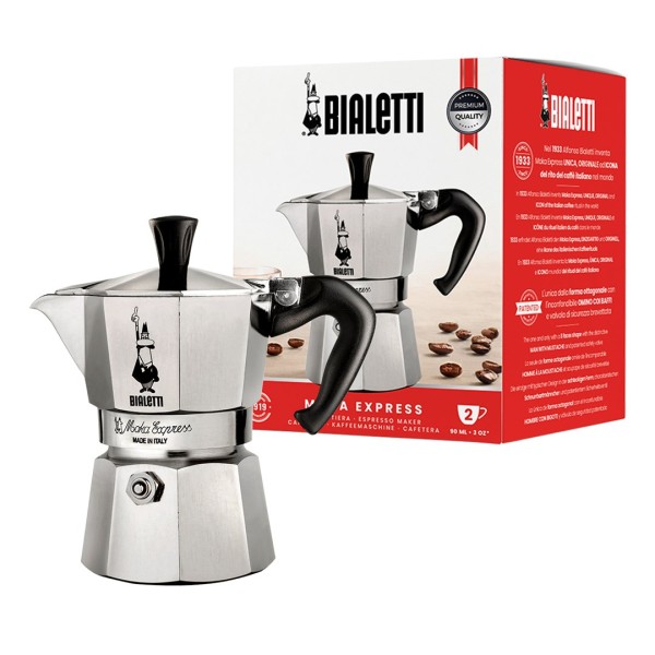 Bialetti Moka Express Moka pot Aluminium, ...