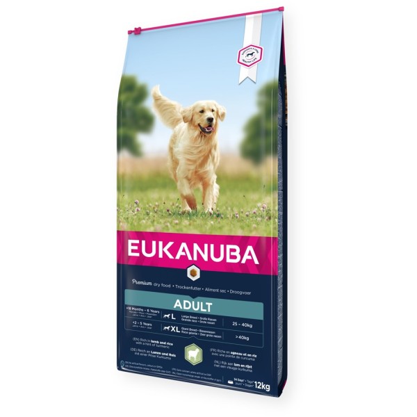 Dog food Eukanuba Large Breed Lamb ...