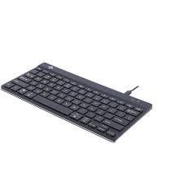 KEYBOARD COMPACT BREAK ENG/BLACK RGOCOUSWDBL R-GO ...