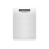 Dishwasher | SMU4HAW01S | Built-under | Width 60 cm | Number of place settings 13 | Number of programs 6 | Energy efficiency class D | Display | AquaStop function | White