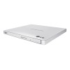 H.L Data Storage | Ultra Slim Portable DVD-Writer | GP57EW40 | Interface USB 2.0 | DVD±R/RW | CD read speed 24 x | CD write speed 24 x | White | Desktop/Notebook