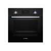 Bosch | Oven | HBF133BA0 | 66 L | Electric | EcoClean | Knobs | Height 59.5 cm | Width 59.4 cm | Black