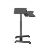 Maclean MC-835 Portable Desk Electric Height Adjustable 72 -122cm max. 37 kg Control Panel Sit Stand Work Station