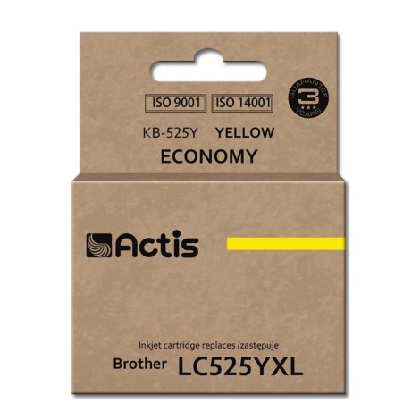 Actis KB-525Y ink (replacement for Brother LC-525Y; Standard; 15 ml; yellow)