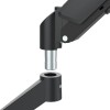 Maclean 2 monitor mount, gas spring, 17"-32", 2-10kg, black, MC-134