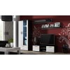 Cama TV stand SOHO 140 black/white gloss