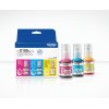 Brother BTD100CLVAL 3 Bottles Value Pack, C/M/Y