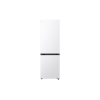 LG GBBSJ10ESW Refrigerator, E, Free-standing, Combi, Height 1.86 m, Net fridge 220 L, Net freezer 113 L, White