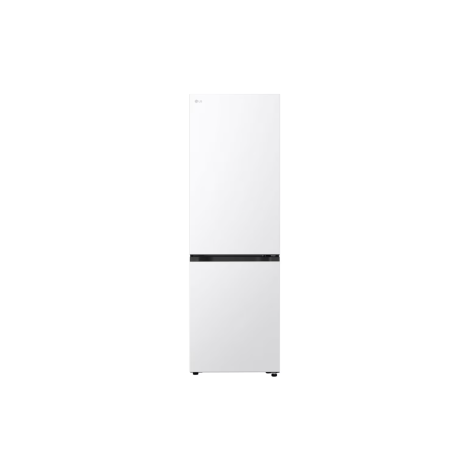 LG GBBSJ10ESW Refrigerator, E, Free-standing, Combi, Height 1.86 m, Net fridge 220 L, Net freezer 113 L, White