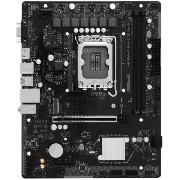 Płyta główna Asrock H610M-HVS/M.2 D5 GEN5