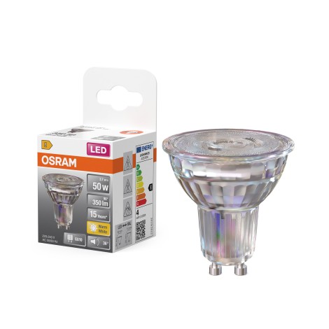 Osram Parathom Reflector LED 50 non-dim 36° 3,7W/827 GU10 bulb | Osram