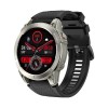 Manta Activ X GPS sports smartwatch silver + orange strap