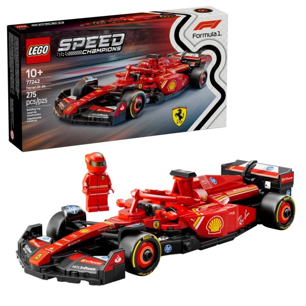 LEGO SPEED CHAMPIONS 77242 Ferrari SF-24 ...