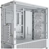 Corsair PC Case | Frame 4000D RS Modular | White | Mid-Tower | Power supply included No