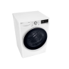 LG RH80V9AV3N Dryer Machine, C, Front loading, 8 kg, LED, Depth 66 cm, Wi-Fi, White | LG