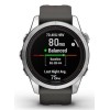 Garmin fēnix 7S Pro 3.05 cm (1.2") MIP 42 mm Digital 240 x 240 pixels Touchscreen Silver Wi-Fi GPS (satellite)