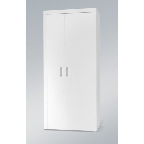 Cama wardrobe SAMBA white/white gloss