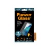 PanzerGlass | Samsung | Galaxy S20 FE CF | Glass | Black | Works with face recognition and is compatible with the in-screen fingerprint reader; Case Friendly | Clear Screen Protector