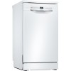 Dishwasher | SPS2HMW58E | Free standing | Width 45 cm | Number of place settings 10 | Number of programs 6 | Energy efficiency class E | Display | AquaStop function | White