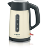 Bosch TWK4P437 electric kettle 1.7 L 2400 W Beige, Black