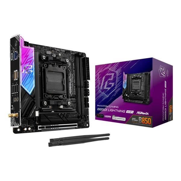 Asrock Phantom Gaming B850I Lightning WiFi ...