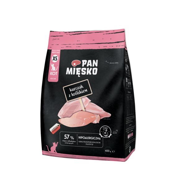 Pan Mięsko Kurczak z królikiem sucha ...