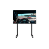 Next Level Racing Floor stand | Round Tube Freestanding Single Monitor Stand | Up to 65 