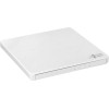 H.L Data Storage | Ultra Slim Portable DVD-Writer | GP60NW60 | Interface USB 2.0 | DVD±R/RW | CD read speed 24 x | CD write speed 24 x | White | Desktop/Notebook