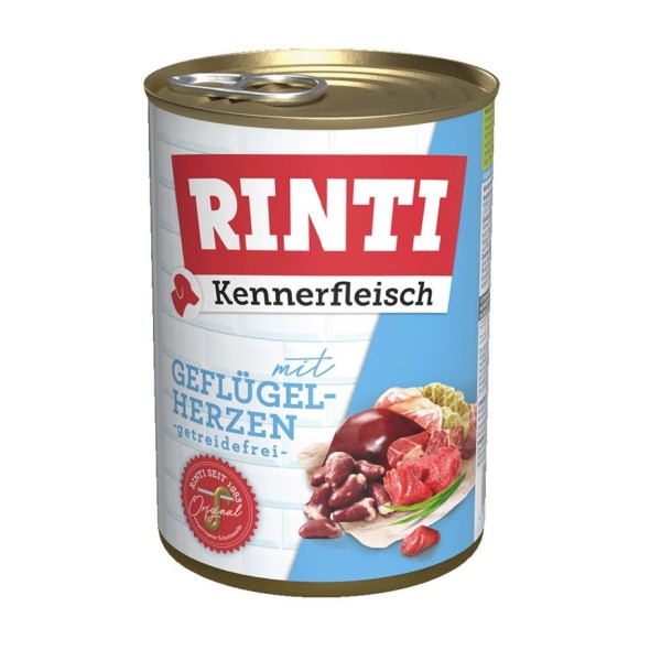RINTI Kennerfleisch Poultry hearts - wet ...