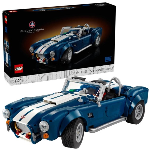 LEGO ICONS 10357 Shelby Cobra 427 ...